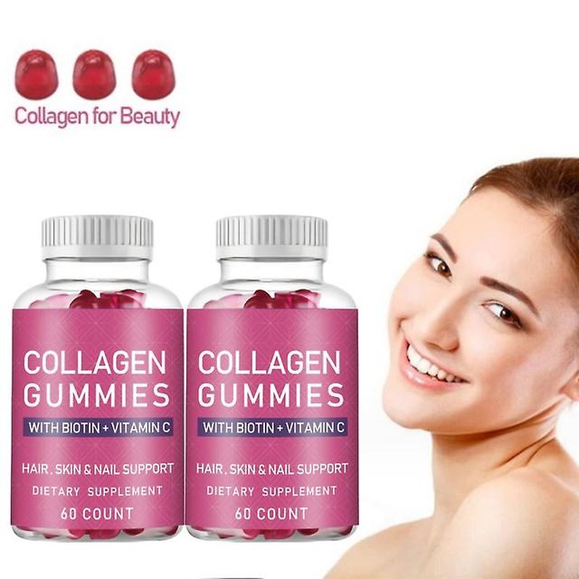 Biotin Supplement Collagen Gummies Vitamins C E Dietary Supplement on Productcaster.