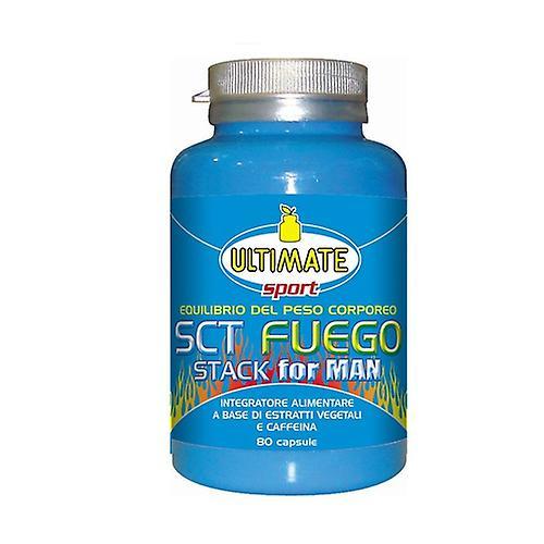 Ultimate Italia Sct Fuego Stack For Man 80 capsules on Productcaster.