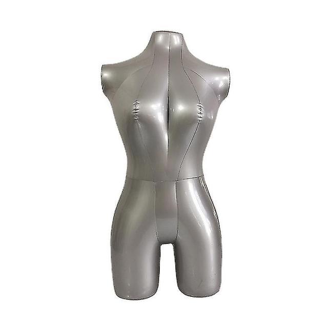 Mannequin Gonflable Fminin, Prsentoir de Fentre de Vtements de Corps pour L'affichage de Vtements Demi-Corps Modle Bras Torse Haut Chemise Forme on Productcaster.