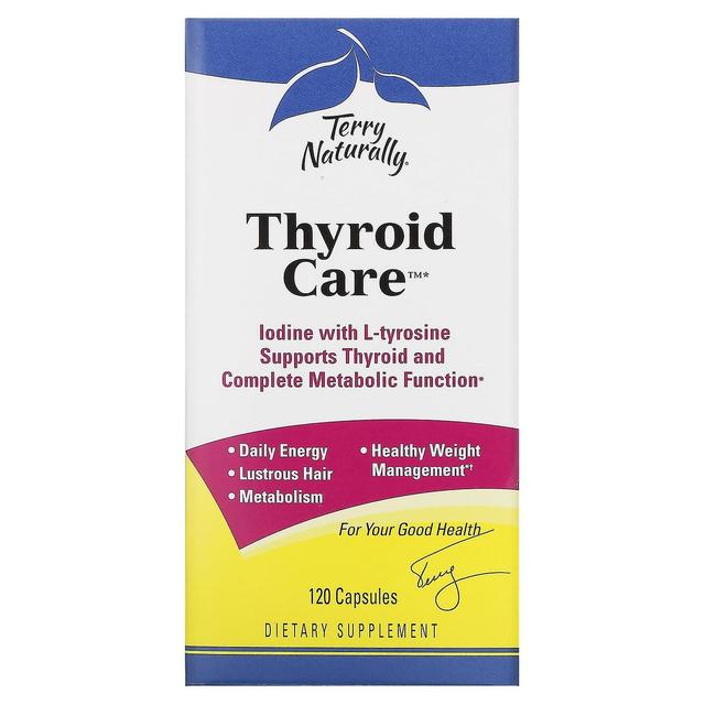 Terry Naturally, Thyroid Care, 120 Capsules on Productcaster.