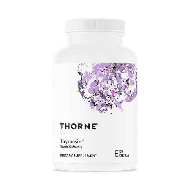 Thorne Research Thyrocsin Schilddrüsen-Cofaktoren 120 Kapseln, Schilddrüsengesundheit, Energie on Productcaster.