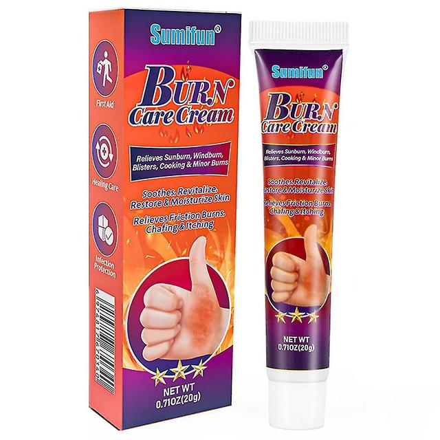 New Burn Scald Cream Skin Repair Anti-infection Wound Plaster Herbs Pain Relief on Productcaster.