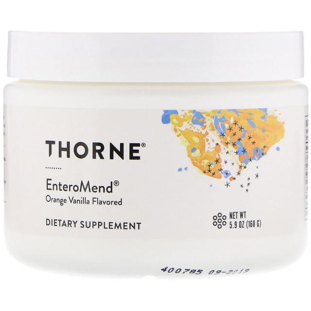 Thorne Research, EnteroMend, Orange Vanilla Flavored, 5.9 oz (168 g) on Productcaster.