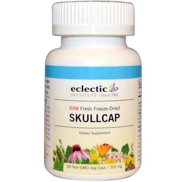 Eclectic Institute Eklektisk Institutet, Skullcap, 350 mg, 90 Icke-GMO Veggie Caps on Productcaster.