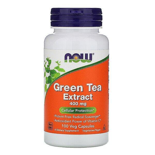 Now Foods, Green Tea Extract, 400 mg, 100 Veg Capsules on Productcaster.