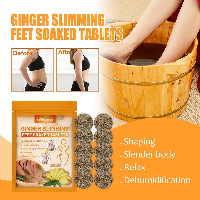 Mysept 10-100pcs Foot Soak Natural Leg Slimming Detox Foot Bath Tablet Spa Relax Anti-swelling on Productcaster.