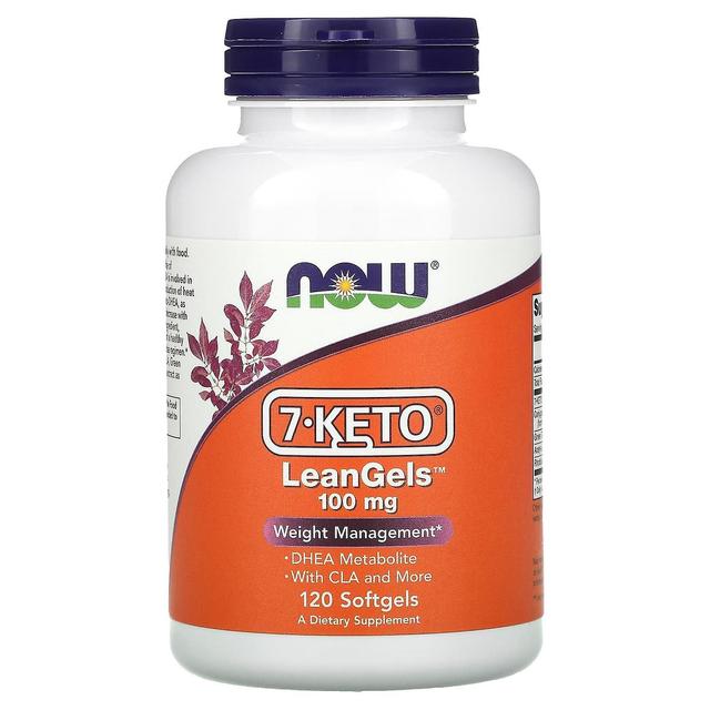 NOW Foods, 7-Keto LeanGels, 100 mg, 120 Softgels on Productcaster.