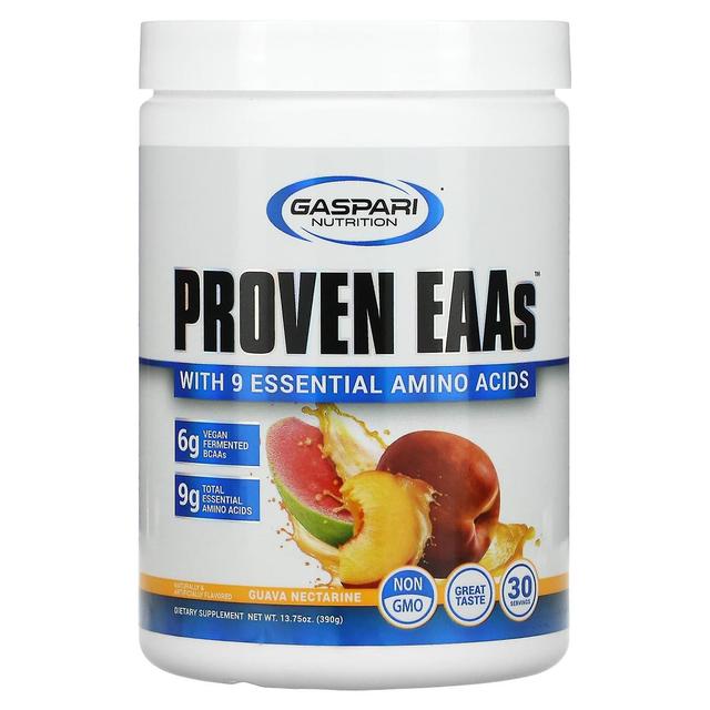 Gaspari Nutrition, EAAs comprovados com 9 aminoácidos essenciais, Goiaba Nectarina, 13,75 oz (390 g) on Productcaster.