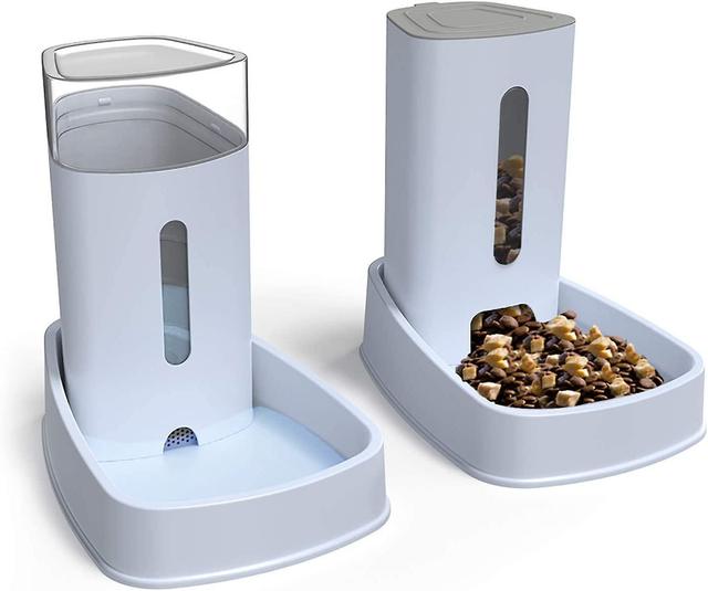 unbrand YSDSY Distributeur croquetes/Eau Fontaine Automatique-3.8Lx 2 Pièces- Alimentation pour Chien/Chat/ on Productcaster.