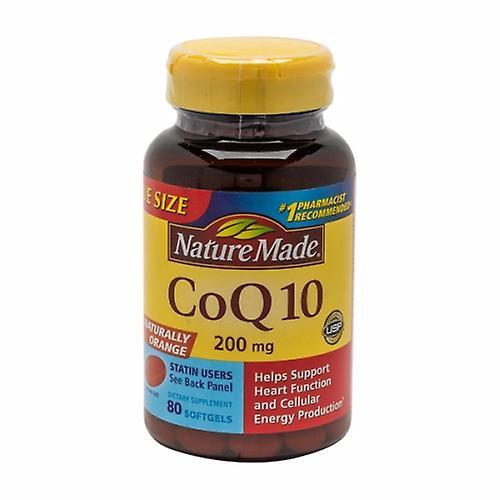 Nature Made CoQ 10, 200 mg, 80 Softgels (Pack of 1) on Productcaster.