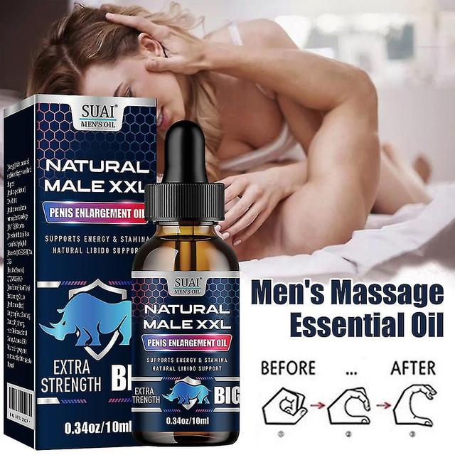 10ml Men Private Parts Massage Essential Oil Lasting Prolong Sex Time Extension Enlargement Essential Oil Mike on Productcaster.