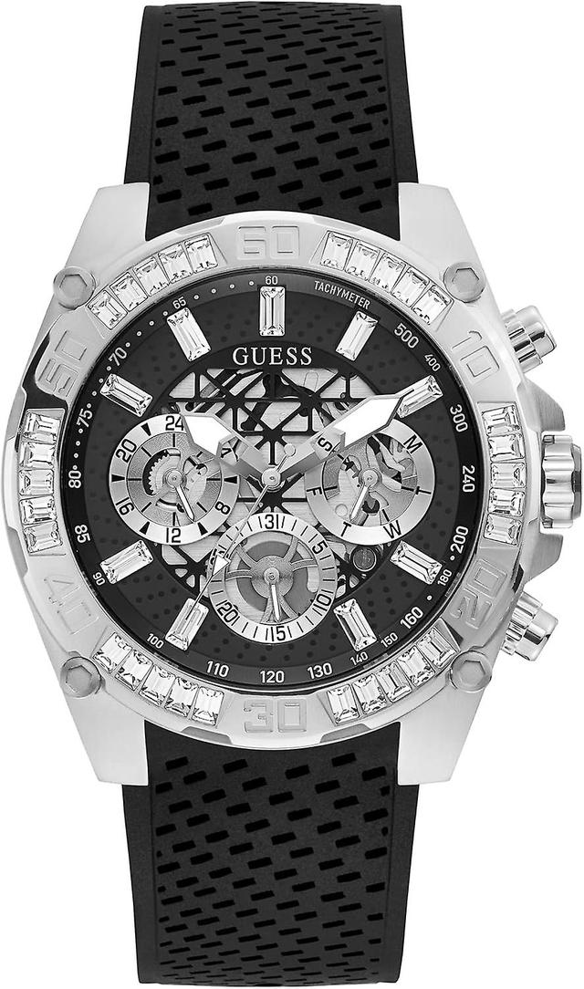 GUESS Men's Watch GW0333G1 Black on Productcaster.