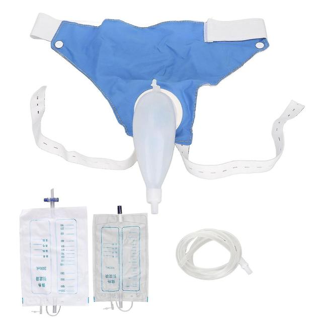 Wearable Urine Bag With Pee Catheter Duct 1000ml 2000ml For Men Elderly Urinary Incontinence Bedridd on Productcaster.