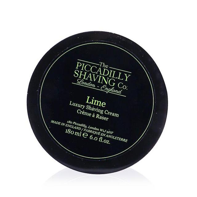 The Piccadilly Shaving Co. Lime luxury shaving cream - 180g/6oz on Productcaster.