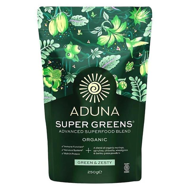 Aduna Advanced Superfoods Blend Super Greens 250g on Productcaster.