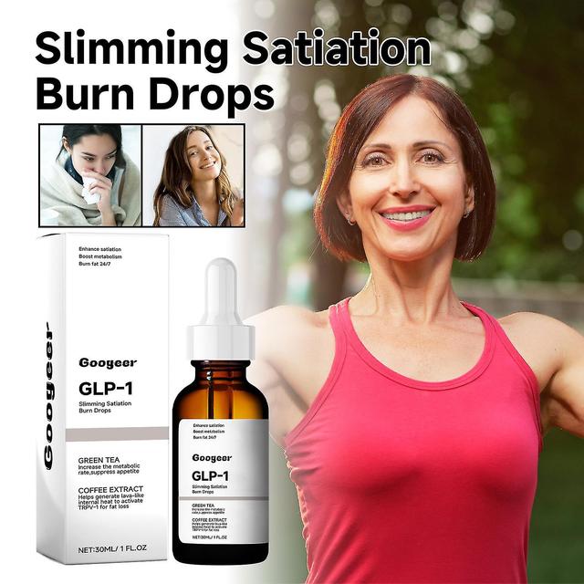 GLP-1 Satiation Burning Drops, Calorie Control Supplement,Carb Blocker for Women & Men pure and natural on Productcaster.