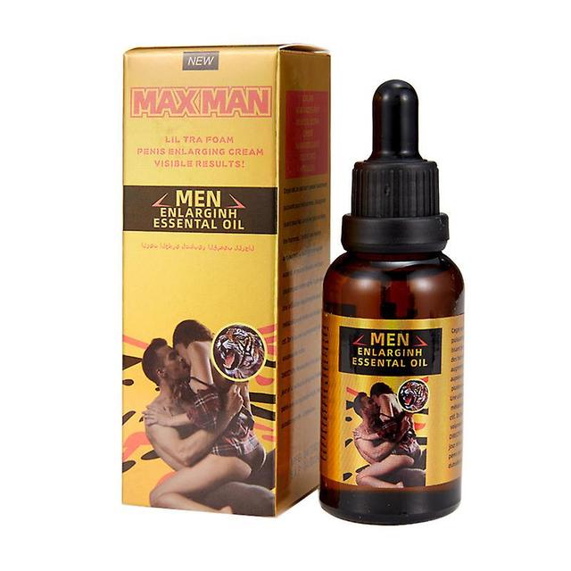 MAXMAN Men's Energy Massage Essential Oil Private Parts Nourishing Repair Liquid 1pcs on Productcaster.