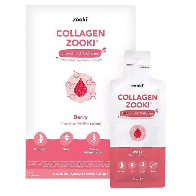 Zooki Liposomale Collageen Bessen Sachets 14 on Productcaster.