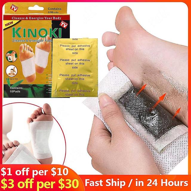 100pcs Ginger Wormwood Foot Patch Anti-swelling Detox Pads Relief Stress Pain Revitalize Improve Sleep Adhesive Sticker Plaster 50pcs on Productcaster.