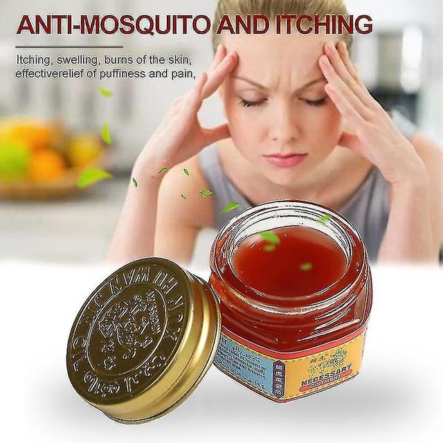 2types Red White Tiger Balm Cooling Oil Mint Refreshing Cream Treat Cold Dizziness Headache Ointment Anti-itching Care Plaster 1pcs P0155 on Productcaster.