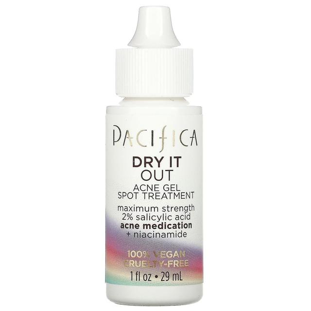 Pacifica, Dry It Out, Acne Gel Spot Treatment, Maximum Strength, 1 fl oz (29 ml) on Productcaster.