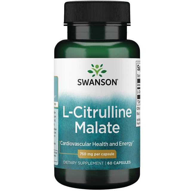 Swanson L-Citrulline Malate 750 mg 60 Capsules on Productcaster.