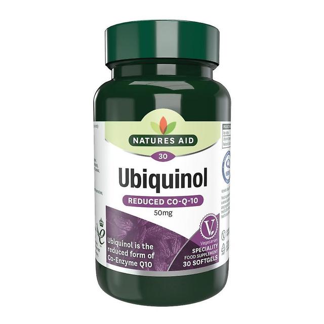 Natures aid ubiquinol 50mg 30's on Productcaster.