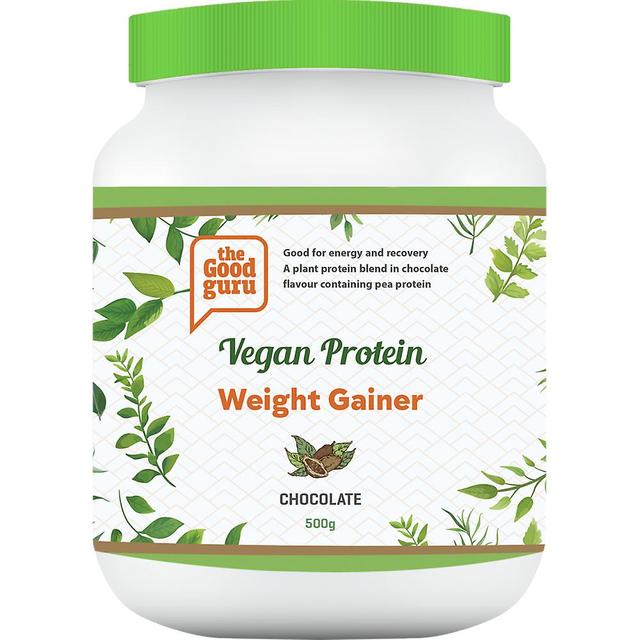 The good guru vegan protein weight gainer chocolate 500g on Productcaster.