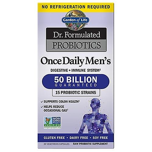 Garden of Life Dr. Probióticos Formulados Una Vez al Día Hombres, 30 Cápsulas (Pack de 2) on Productcaster.