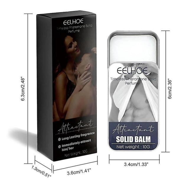 Csccv Draagbare Feromoon Solid Balm Geur Vrouwen Mannen Lokstof Verse Natuurlijke Anti-transpirant Longlasting Balm Body In Your Bag Voor Man on Productcaster.