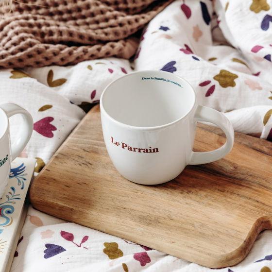 Mug Le Parrain - Mug pour parrain - Affaire De Famille - Les Petits Raffineurs on Productcaster.