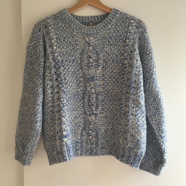 Women's Jumper - Blue/White - 10 on Productcaster.