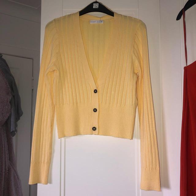 Primark Women's Cardigan - Yellow - S on Productcaster.