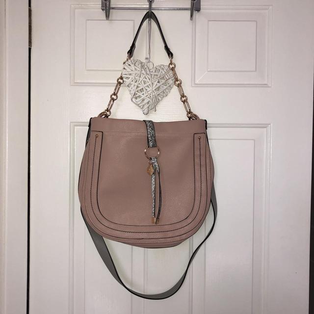 River Island Women's Bag - Grey/Pink on Productcaster.