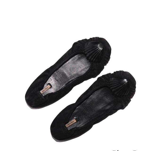 Miu Miu Women's Ballet shoes - Black - UK 5 on Productcaster.