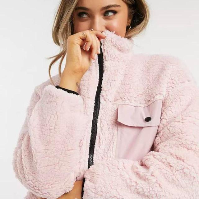 ASOS Women's Jacket - Pink - L on Productcaster.