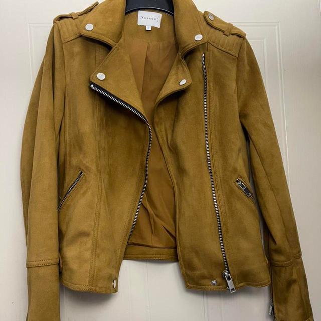 Warehouse Women's Jacket - Tan - UK 10 on Productcaster.