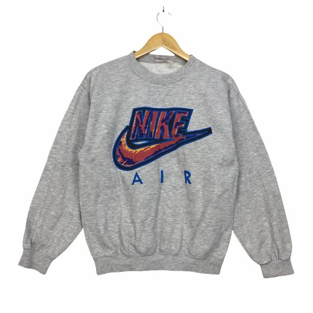 Nike Men's Sweatshirt - Grey - M on Productcaster.