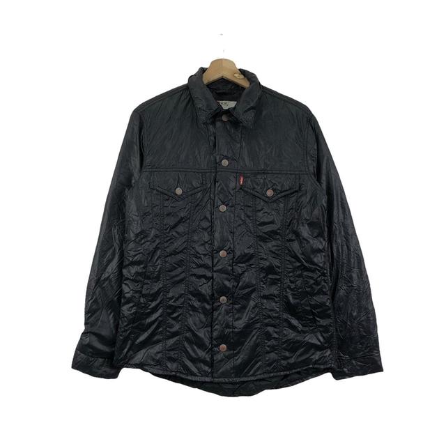 Men's Coat - Black - L on Productcaster.