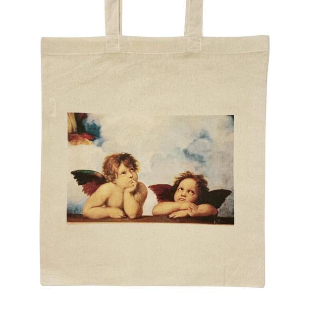 Handmade Women's Tote bags - White on Productcaster.