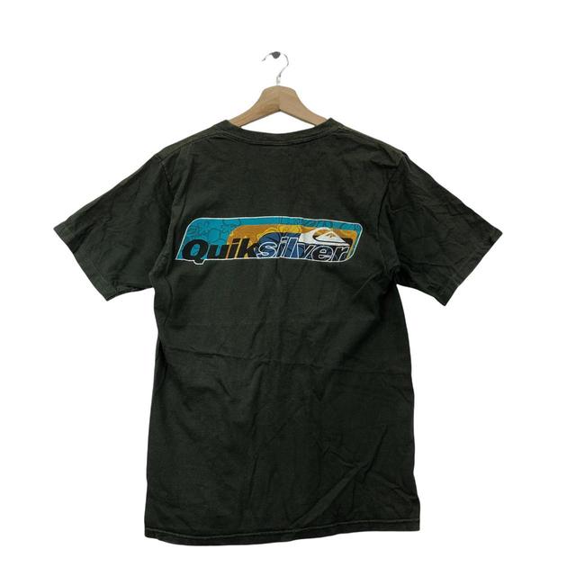 Quiksilver Men's T-shirt - Black - S on Productcaster.