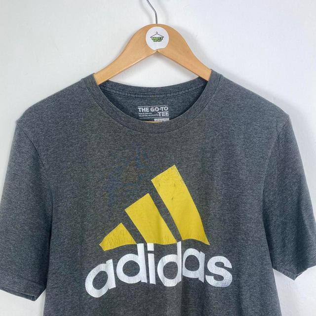 Adidas Men's T-shirt - Grey - M on Productcaster.