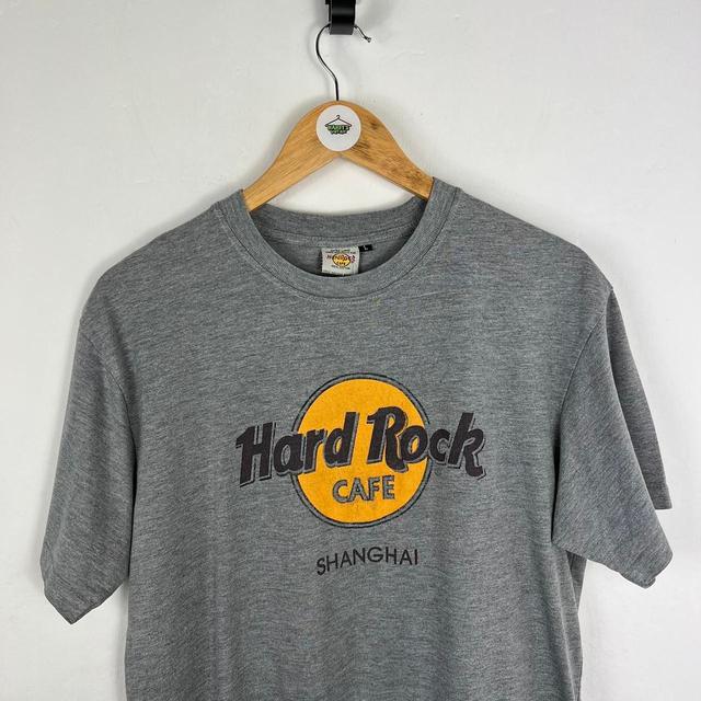 Hard Rock Cafe Men's T-shirt - Grey - M on Productcaster.