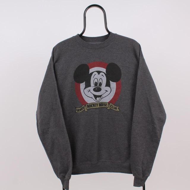 Disney Men's Sweatshirt - Grey - M on Productcaster.