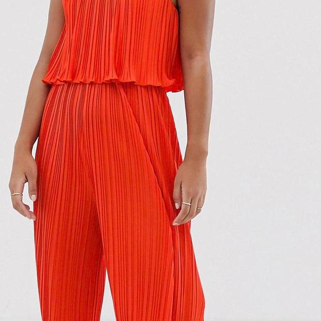 ASOS Petite Women's Petite Jumpsuit - Orange - UK 4 on Productcaster.