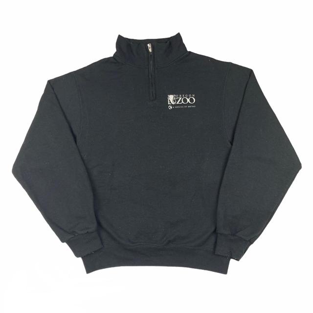 Jerzees Men's Sweatshirt - Black - S on Productcaster.