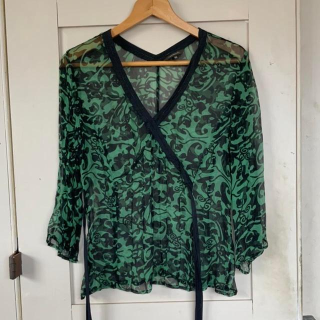 Women's Blouse - Green - 10 on Productcaster.