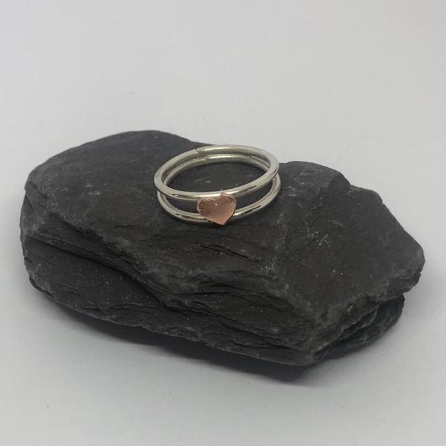 Handmade Women's Ring - Silver on Productcaster.