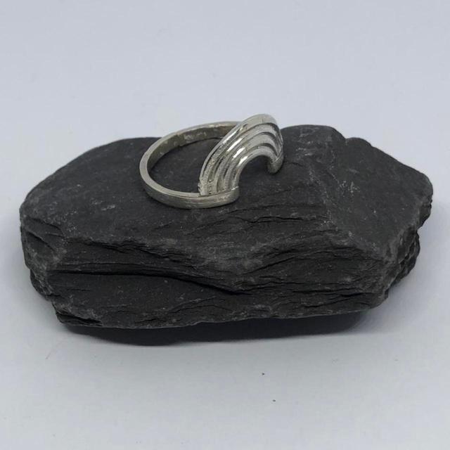 Handmade Women's Ring - Silver on Productcaster.