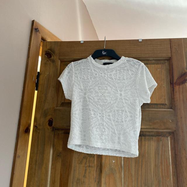 Primark Women's T-shirt - White - 10 on Productcaster.